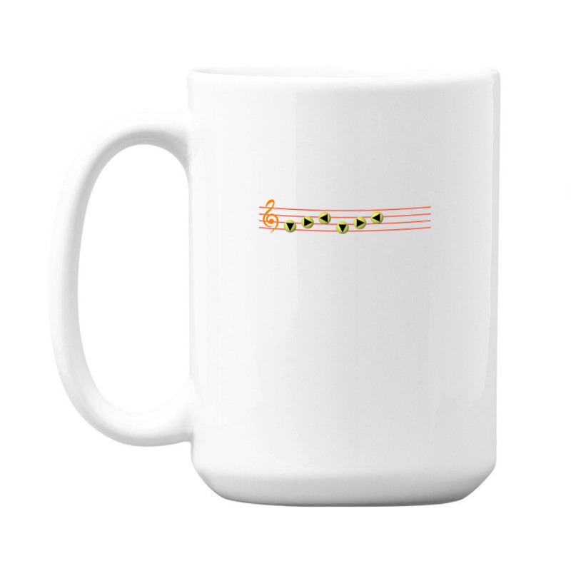 Ocarina Melodies   Saria's Song 15 Oz Coffee Mug | Artistshot