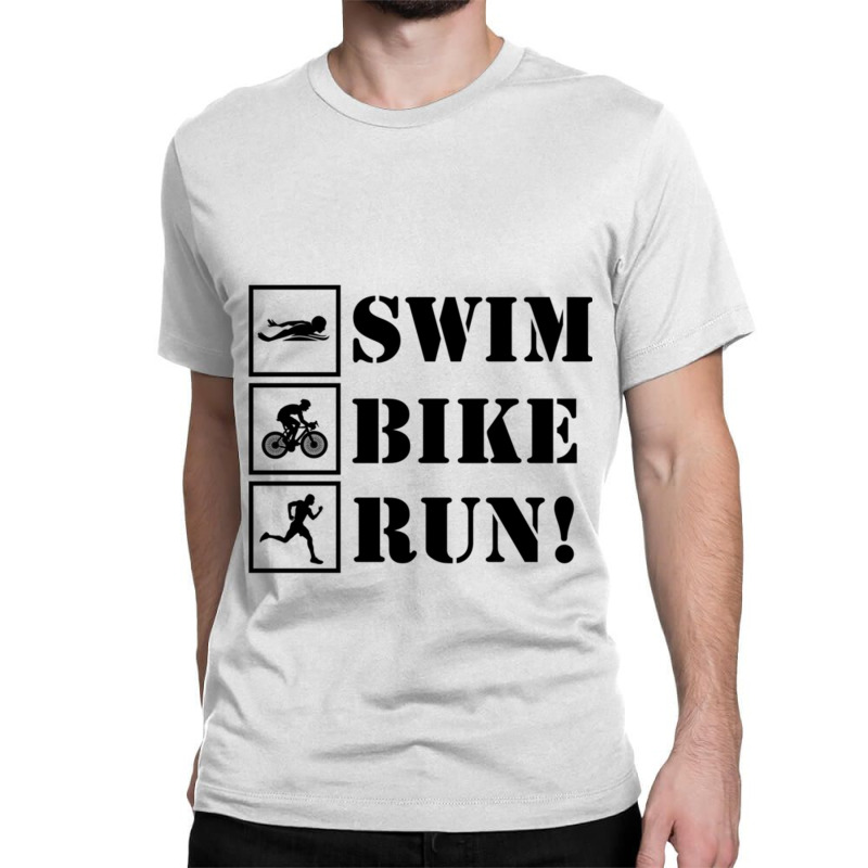 Triathlon Classic T-shirt by YAMARIMULERO | Artistshot