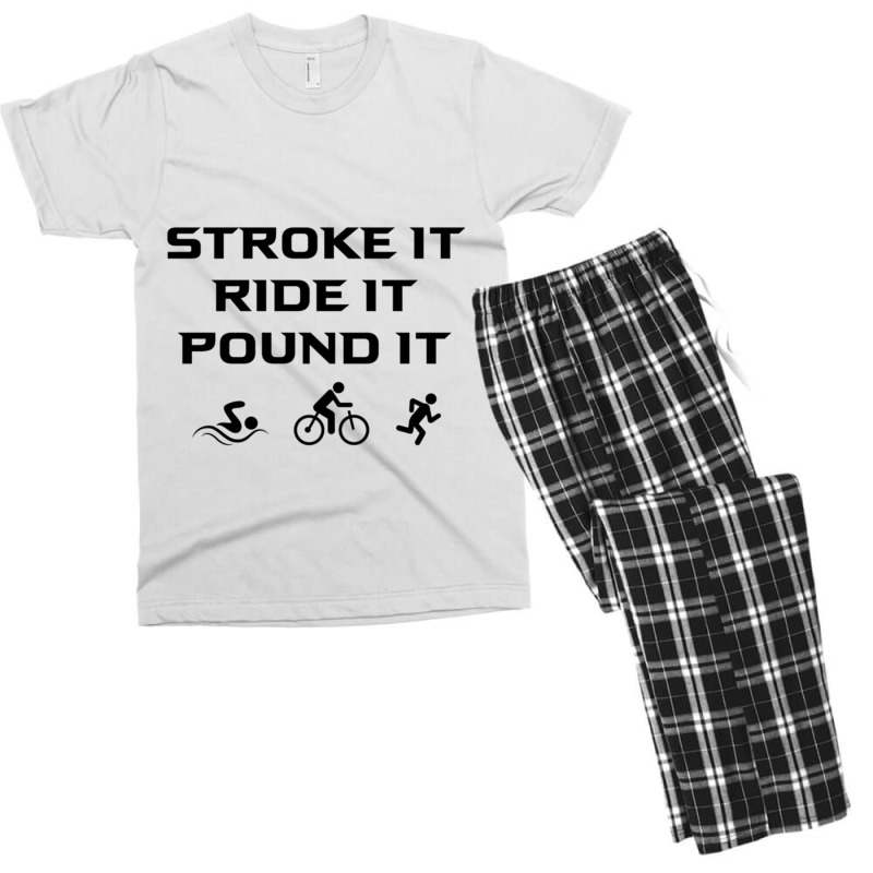 Triathlon Men's T-shirt Pajama Set by YAMARIMULERO | Artistshot