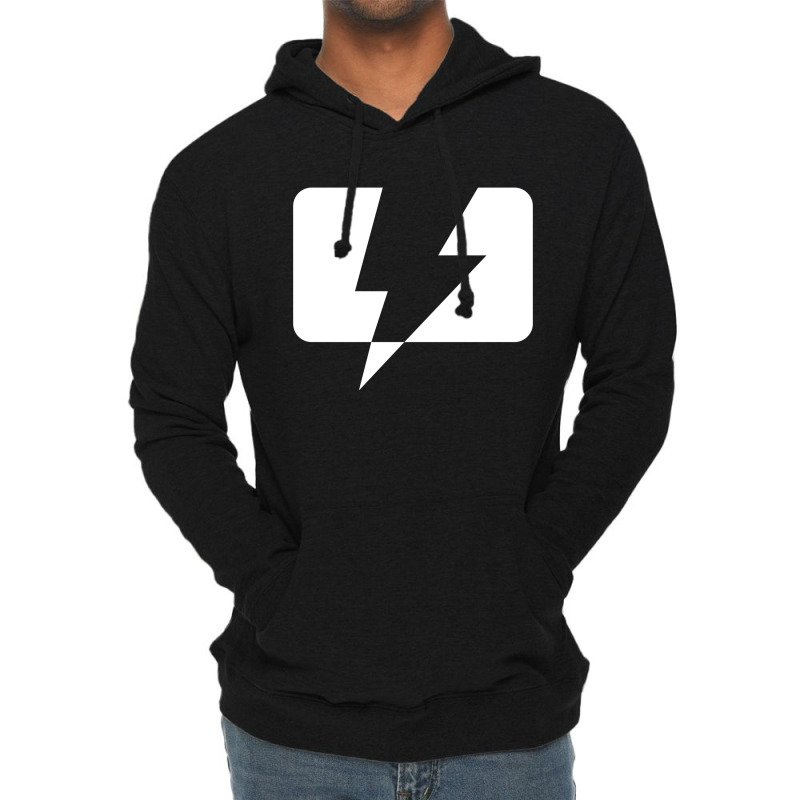 Lightning Lightweight Hoodie by MegaAgustina | Artistshot