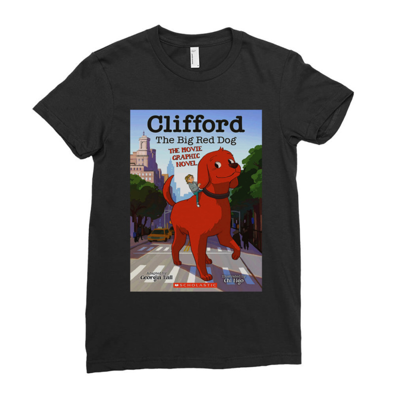 Big Red Dog 2021 Ladies Fitted T-Shirt by TIMOTHYSHRINER | Artistshot