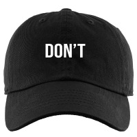 Cool Don't Simple Word Trendy Do Not Dont Kids Cap | Artistshot