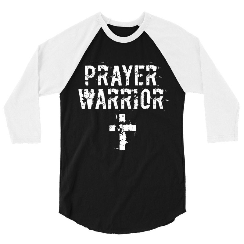 Christian Prayer Warrior Have Faith Quote Bible Verse 3/4 Sleeve Shirt | Artistshot