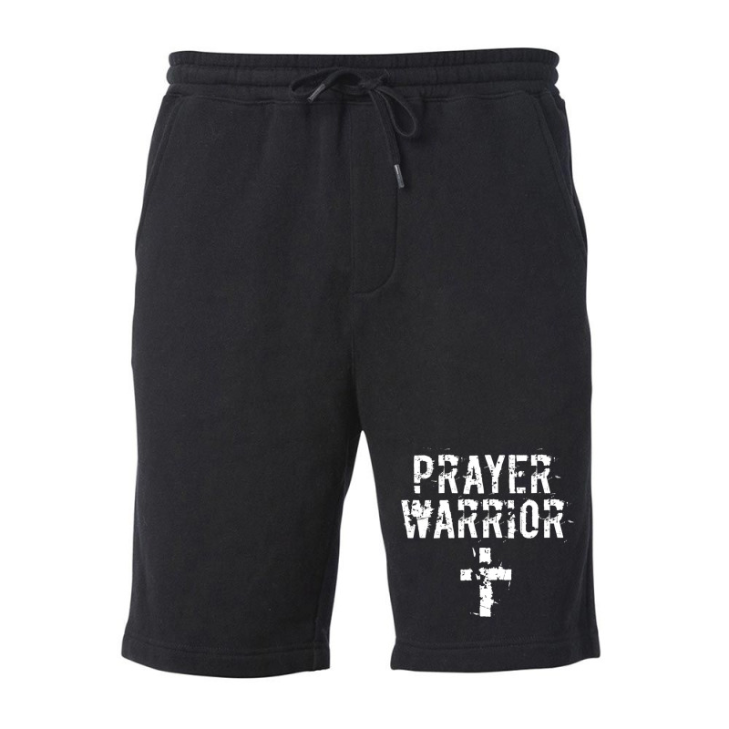 Christian Prayer Warrior Have Faith Quote Bible Verse Fleece Short | Artistshot