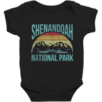 Retro Vintage National Park   Shenandoah National Park Tank Top Baby Bodysuit | Artistshot