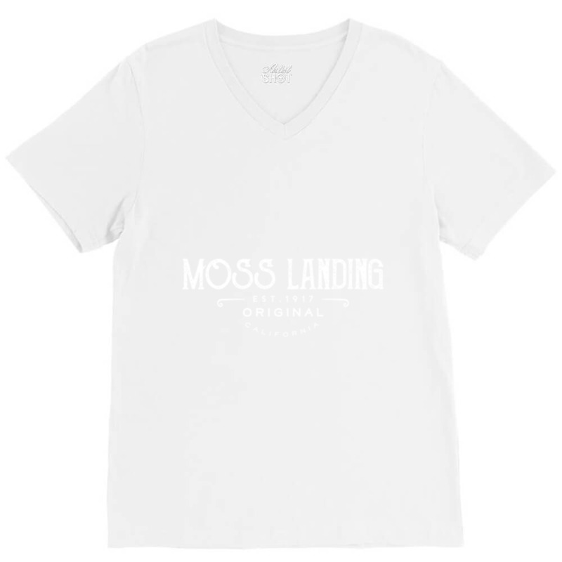 Moss Landing Original™, California Series Long V-neck Tee | Artistshot