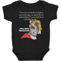 Mary Shelley Frankenstein Quote Baby Bodysuit | Artistshot