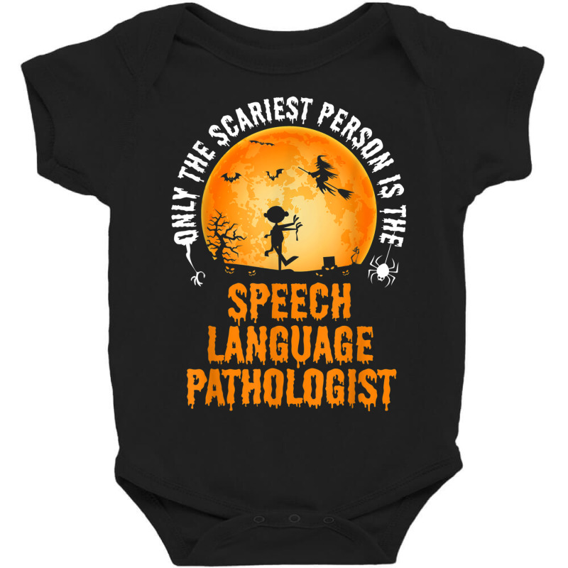 Halloween Speech Language Pathologist For Men & Women Baby Bodysuit by Queens | Artistshot