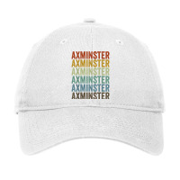 Axminster City Retro T Shirt Adjustable Cap | Artistshot