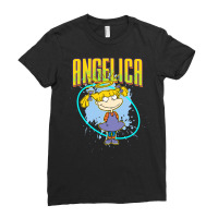 Mademark X Rugrats   Angelica Pickles Sweatshirt Ladies Fitted T-shirt | Artistshot