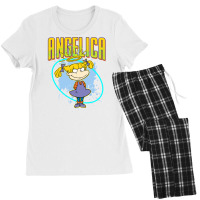 Mademark X Rugrats   Angelica Pickles Sweatshirt Women's Pajamas Set | Artistshot