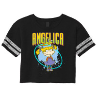 Mademark X Rugrats   Angelica Pickles Sweatshirt Scorecard Crop Tee | Artistshot