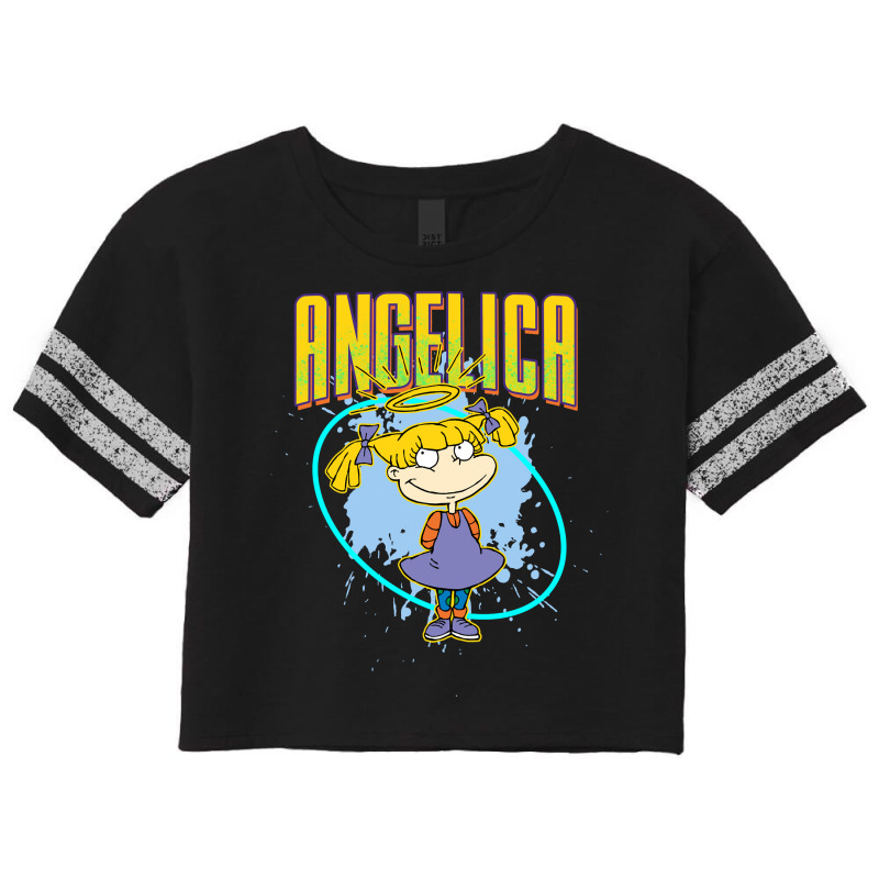 Mademark X Rugrats   Angelica Pickles Sweatshirt Scorecard Crop Tee by cm-arts | Artistshot