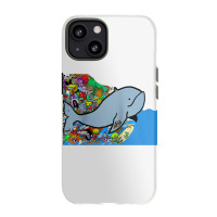 Blue Whale, Marine Sea Animal, Ocean Life, Surf, Art Work Raglan Baseb Iphone 13 Case | Artistshot