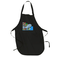 Blue Whale, Marine Sea Animal, Ocean Life, Surf, Art Work Raglan Baseb Full-length Apron | Artistshot