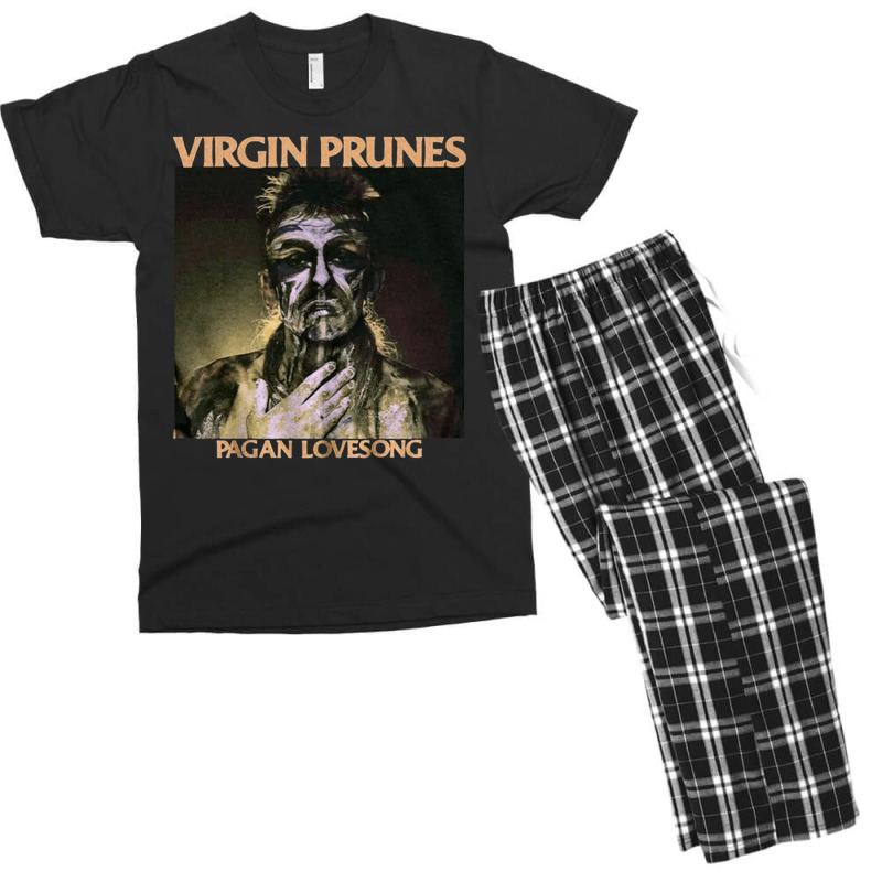 Virgin Prune, Virgin Prune Vintage, Virgin Prune Art, Virgin Prune Pai Men's T-shirt Pajama Set | Artistshot