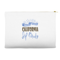 Pacific Ocean California Surf Paradise Accessory Pouches | Artistshot