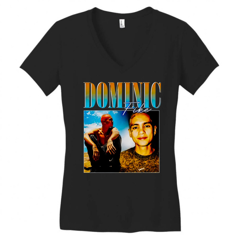 Dominic Fikel, Dominic, Fike, The Dominic Fike, Dominic Fike Art, Domi Women's V-Neck T-Shirt by cm-arts | Artistshot