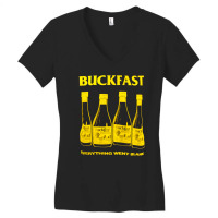 Buckfast, Everything Went Blank, The Buckfast, Buckfasts, Buckfast Art Women's V-neck T-shirt | Artistshot