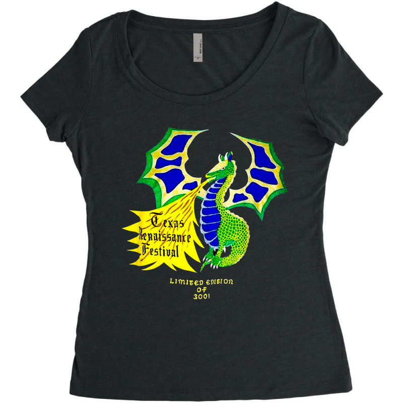 Texas Renaissance Festival, Texas, Renaissance, Festival, The Texas Re Women's Triblend Scoop T-shirt by cm-arts | Artistshot