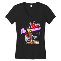 Vixen Edge Of A Broken Hearts, Vixen Edge Of A Broken Hearts Vintage,  Women's V-neck T-shirt | Artistshot