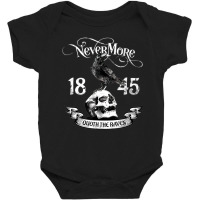 Nevermore Quote The Raven Edgar Allan Poe Baby Bodysuit | Artistshot