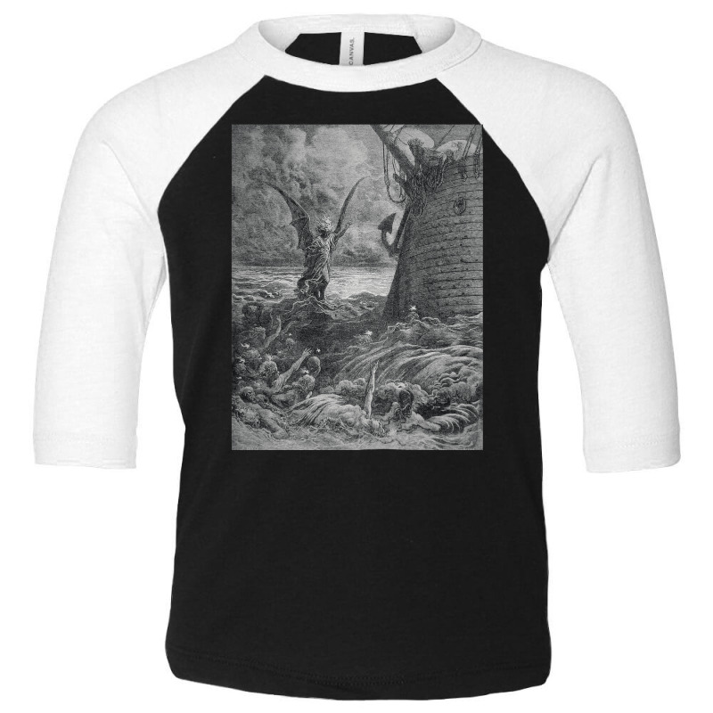 Fires Danced At Night, Rime Of The Ancient Marine, Fires, Danced, Nigh Toddler 3/4 Sleeve Tee by cm-arts | Artistshot