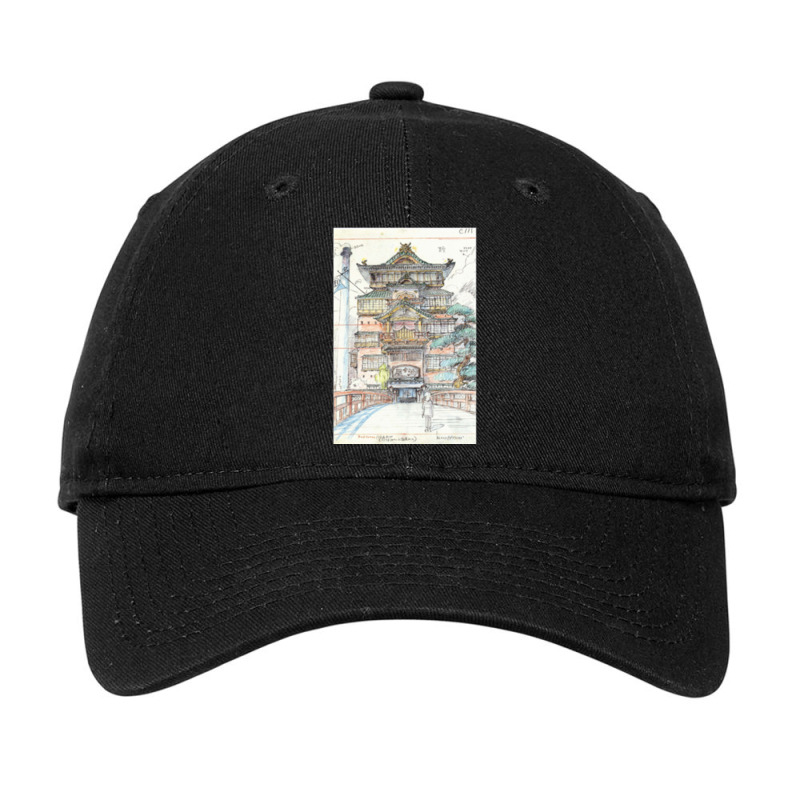 Bathhouse Concept Art Adjustable Cap by cm-arts | Artistshot