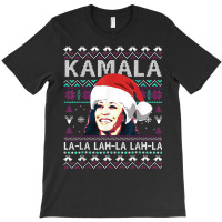 Santa Kamala Ugly Christmas Sweater Kamalalalala T-shirt | Artistshot