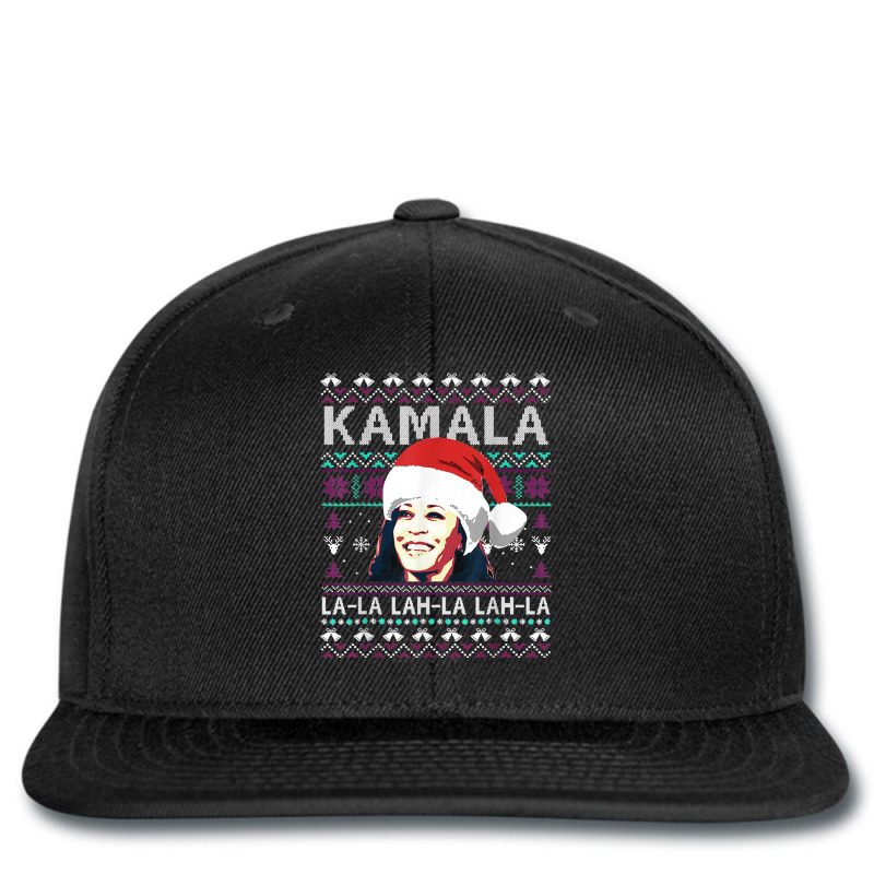 Santa Kamala Ugly Christmas Sweater Kamalalalala Printed Hat | Artistshot