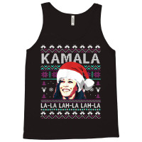 Santa Kamala Ugly Christmas Sweater Kamalalalala Tank Top | Artistshot