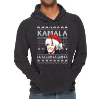 Santa Kamala Ugly Christmas Sweater Kamalalalala Vintage Hoodie | Artistshot