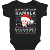 Santa Kamala Ugly Christmas Sweater Kamalalalala Baby Bodysuit | Artistshot