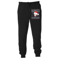 Santa Kamala Ugly Christmas Sweater Kamalalalala Unisex Jogger | Artistshot