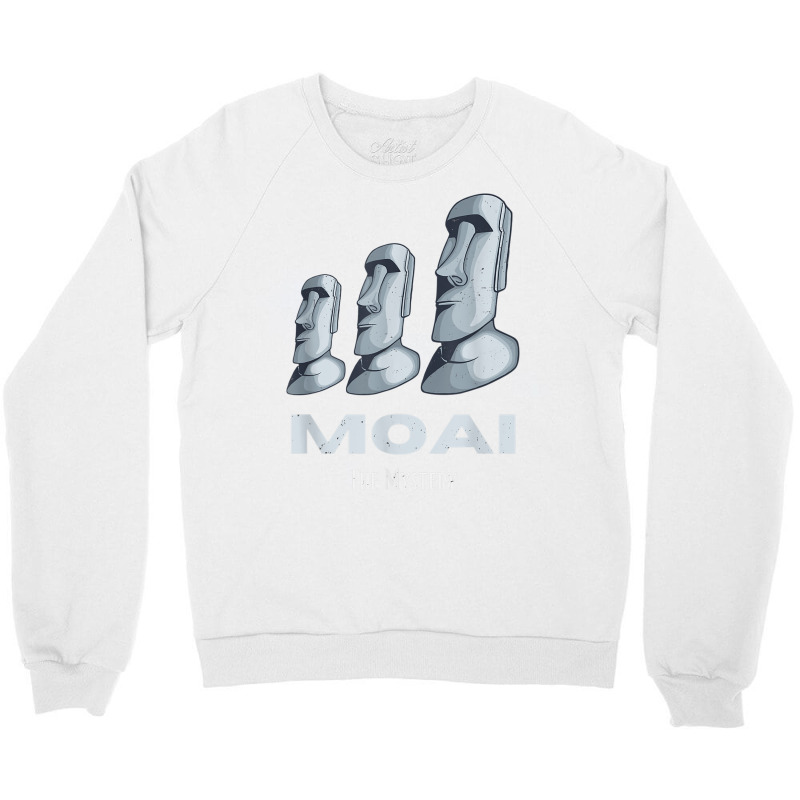 Rapa Nui Moai Easter Islands Statue Heads Mystery T Shirt Crewneck Sweatshirt | Artistshot