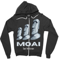 Rapa Nui Moai Easter Islands Statue Heads Mystery T Shirt Zipper Hoodie | Artistshot