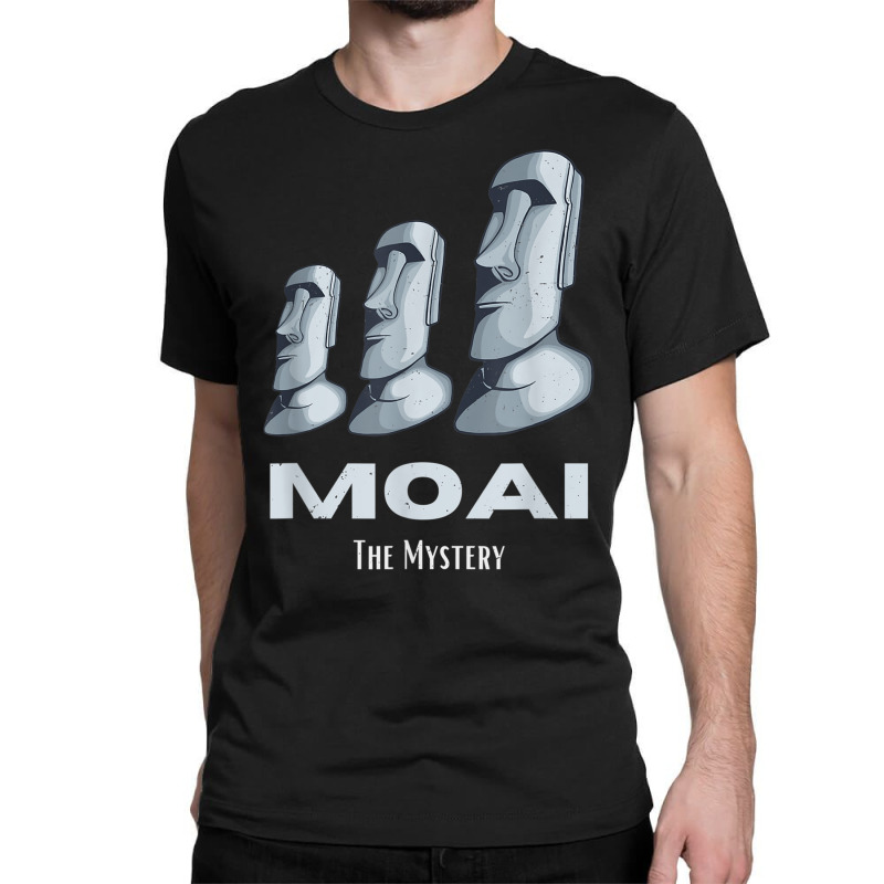 Rapa Nui Moai Easter Islands Statue Heads Mystery T Shirt Classic T-shirt | Artistshot