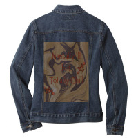 Mentally Ill But Totally Chill Ladies Denim Jacket | Artistshot