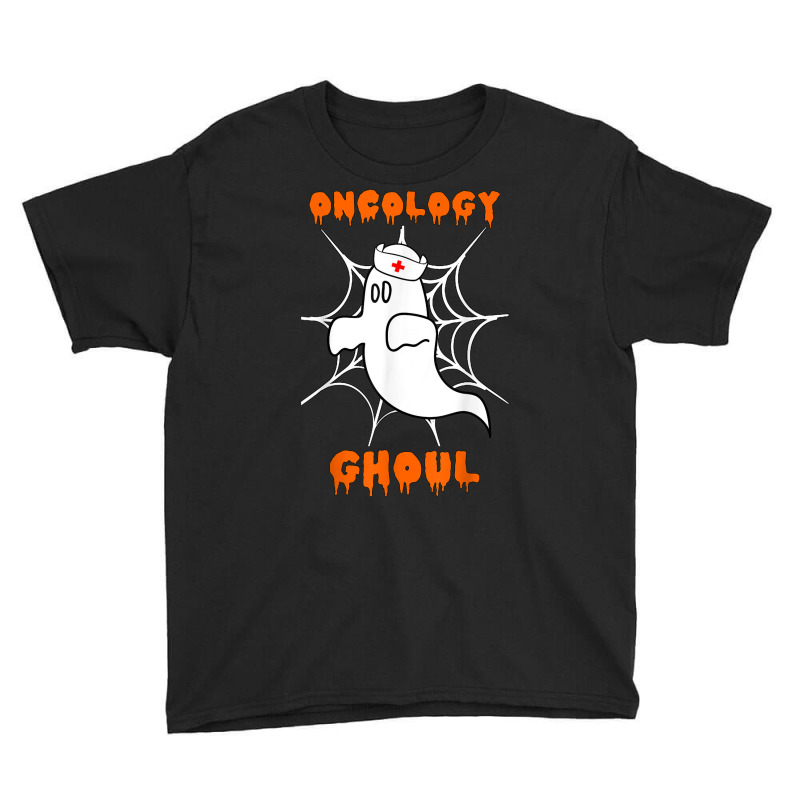 Oncology Ghoul Oncology Nurse Halloween Ghost Boo Costume Youth Tee by Clinical | Artistshot