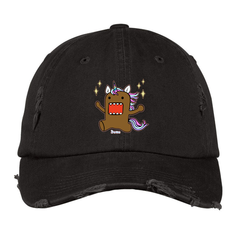 Domo Unicorn Vintage Cap by cm-arts | Artistshot