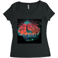 Forest Spirit - Woodland Women's Triblend Scoop T-shirt | Artistshot