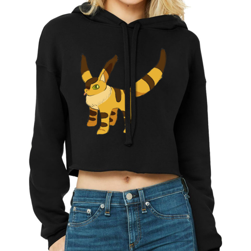 Fox Squirrel Nausicaa Cropped Hoodie by cm-arts | Artistshot