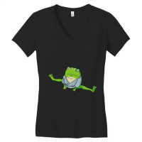 Froggy Women's V-neck T-shirt | Artistshot