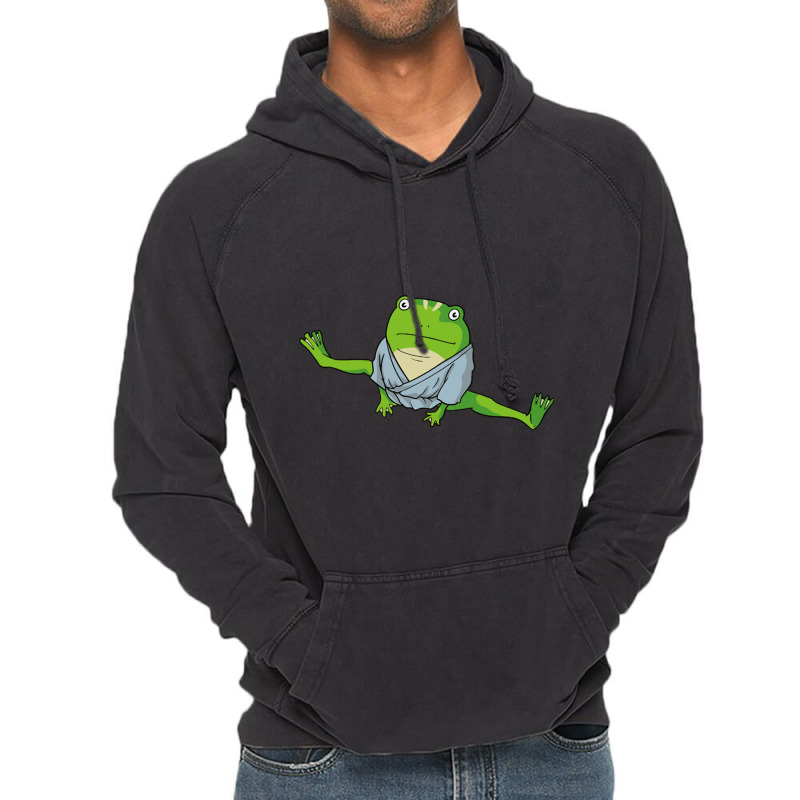 Froggy Vintage Hoodie by cm-arts | Artistshot