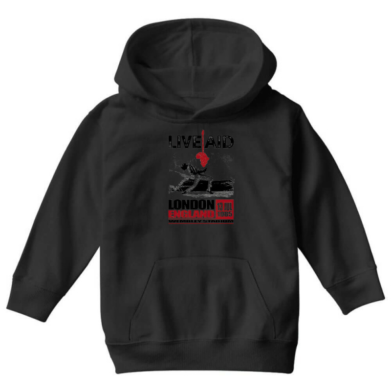 Wembley Live Aid Concert Remastered, London England Wemblay Stadium, M Youth Hoodie | Artistshot