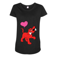 Clifford The Big Red Dog    (4) Maternity Scoop Neck T-shirt | Artistshot