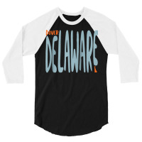 Dover Delaware, De Souvenir Raglan Baseball Tee 3/4 Sleeve Shirt | Artistshot