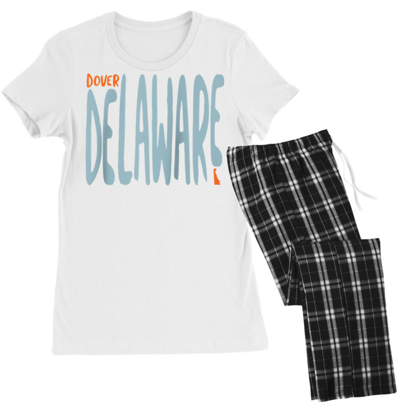 Dover Delaware, De Souvenir Raglan Baseball Tee Women's Pajamas Set | Artistshot