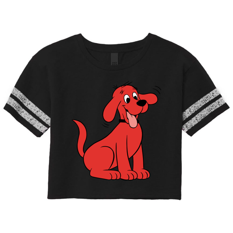 Clifford The Big Red Dog Scorecard Crop Tee by TIMOTHYSHRINER | Artistshot