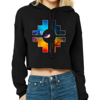 Chakana Inca Galaxy, Chakana, Inca, Galaxy, Chakana Inca Galaxys, Chak Cropped Hoodie | Artistshot